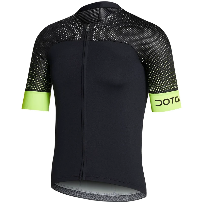 Maglia Dotout Hybrid - nero-giallo fluo
