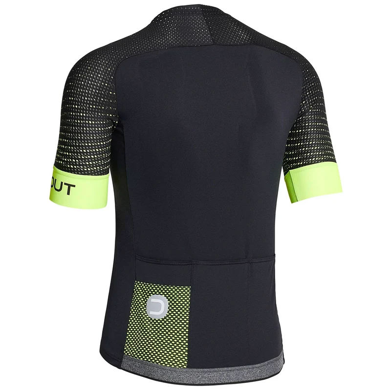 Maglia Dotout Hybrid - nero-giallo fluo