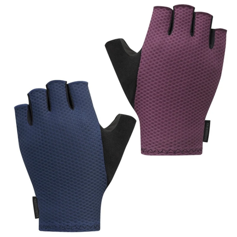 Guanti Shimano Gravel - Viola blu