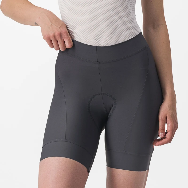 Pantaloncini donna Castelli Prima - Grigio arancio