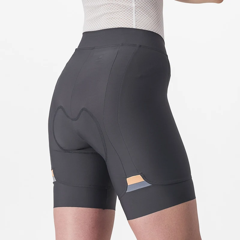 Pantaloncini donna Castelli Prima - Grigio arancio