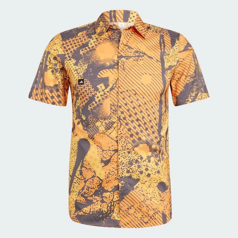 Camicia Adidas Trackstand Stencilled Art - Arancione