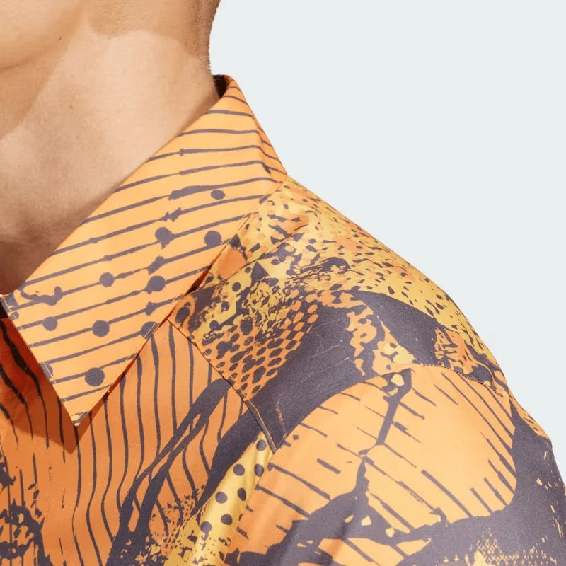 Camicia Adidas Trackstand Stencilled Art - Arancione