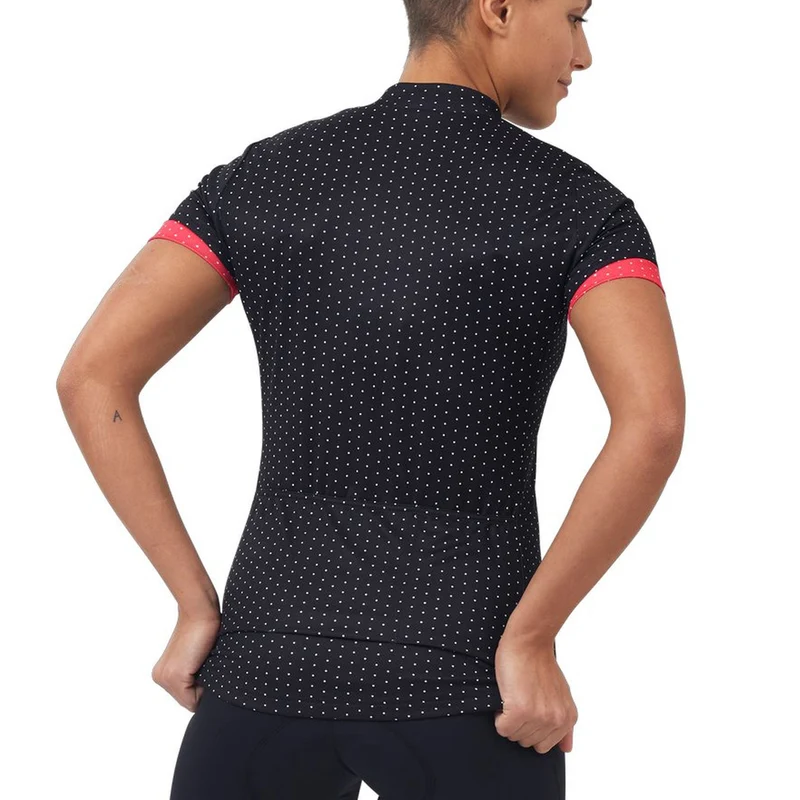 Maglia donna Odlo Essentials - Nero rosa