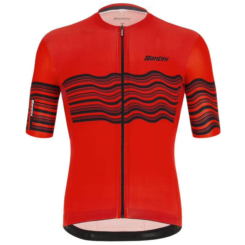 Maglia Santini Tono Profilo - Rosso