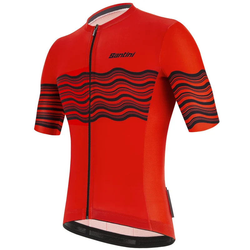 Maglia Santini Tono Profilo - Rosso