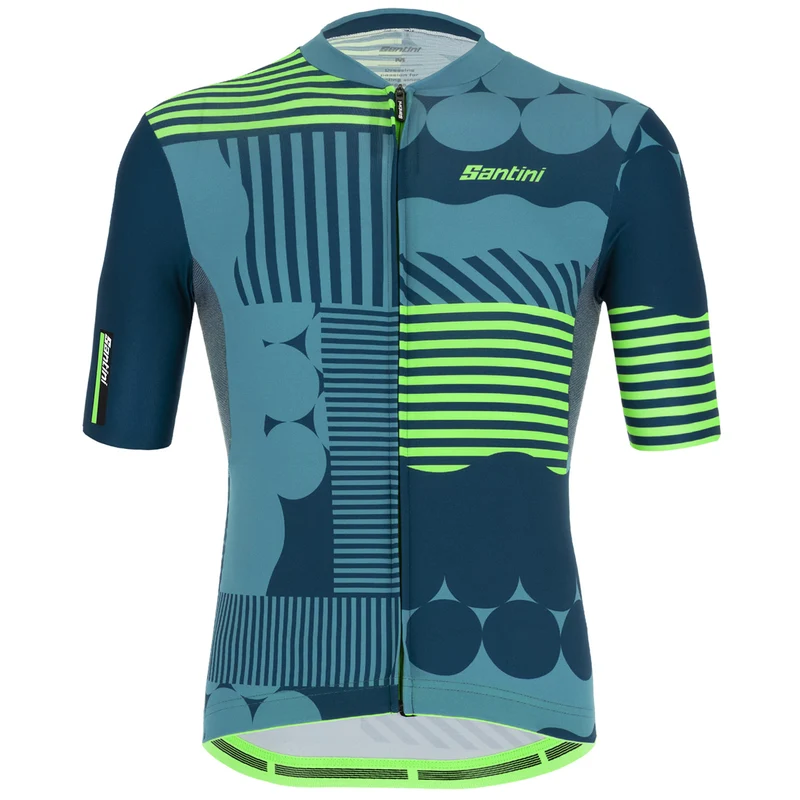 Maglia Santini Delta Optic - Verde
