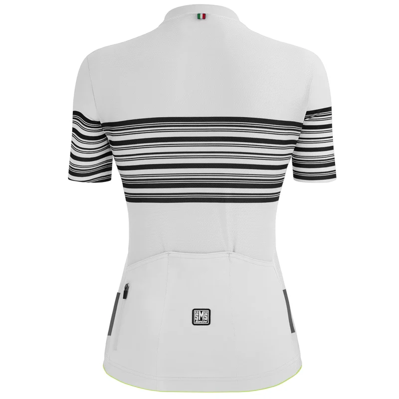Maglia donna Santini Tono Profilo - Bianco