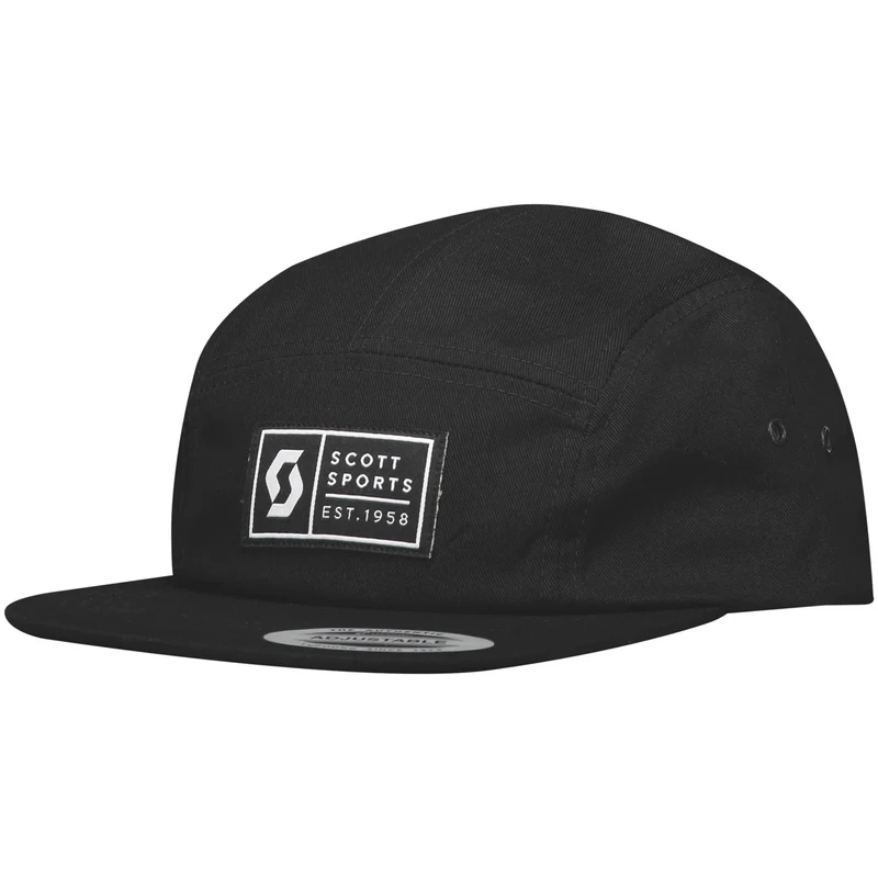 Cappello Scott 5-Panel - Nero
