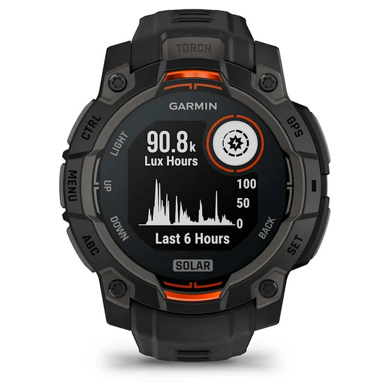 Garmin Instinct 3 45mm Solar - Nero