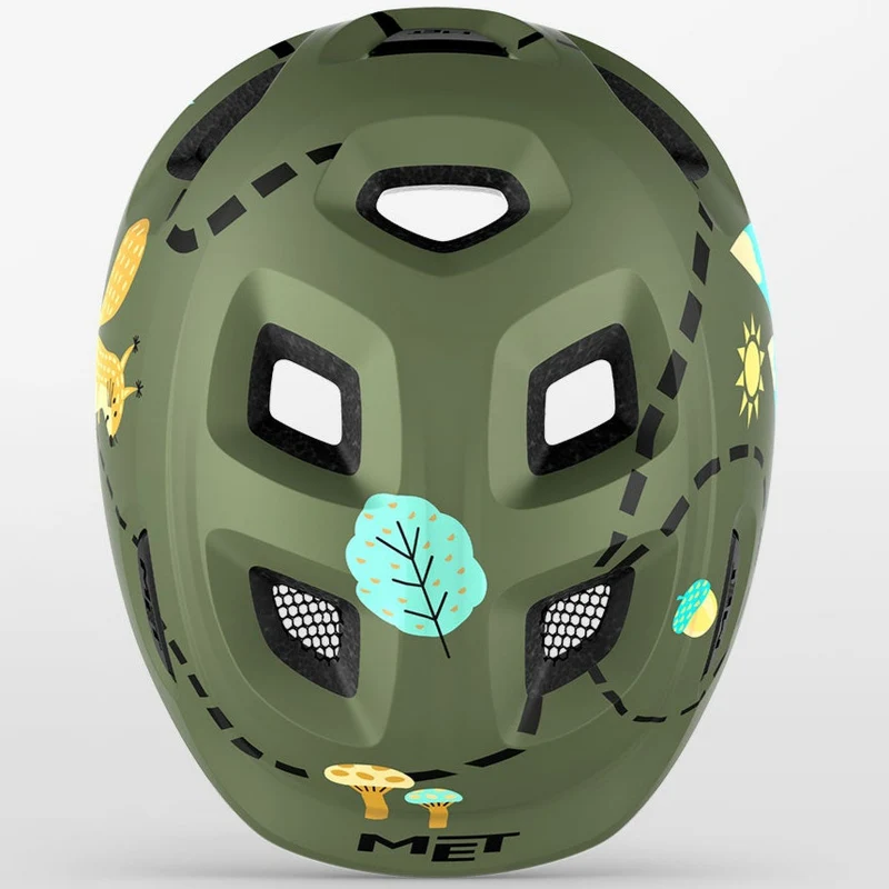 Casco Met Hooray - Verde scuro