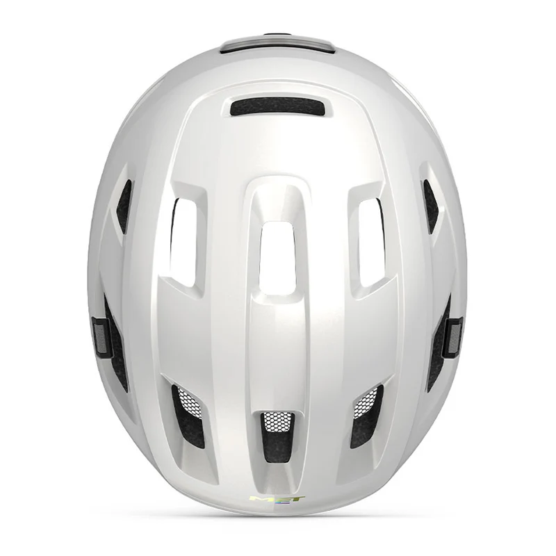 Casco Met E-Mob - Bianco