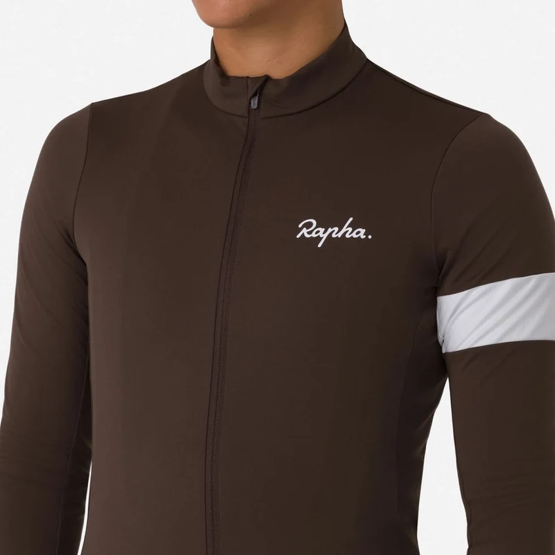 Maglia donna maniche lunghe Rapha Core - Marrone