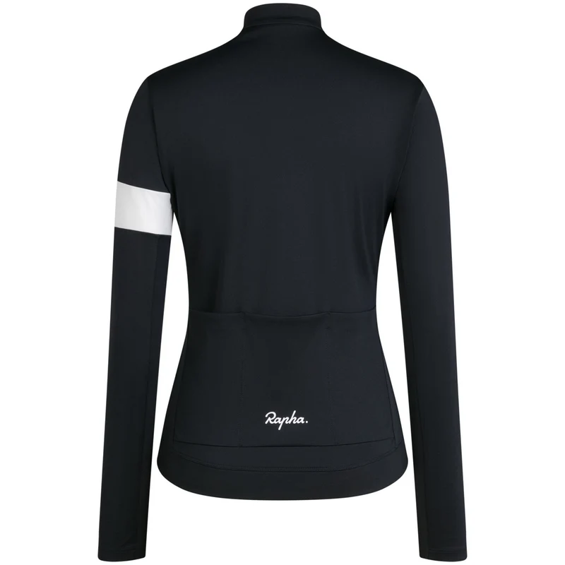 Maglia donna maniche lunghe Rapha Core - Nero