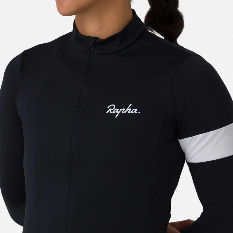 Maglia donna maniche lunghe Rapha Core - Nero