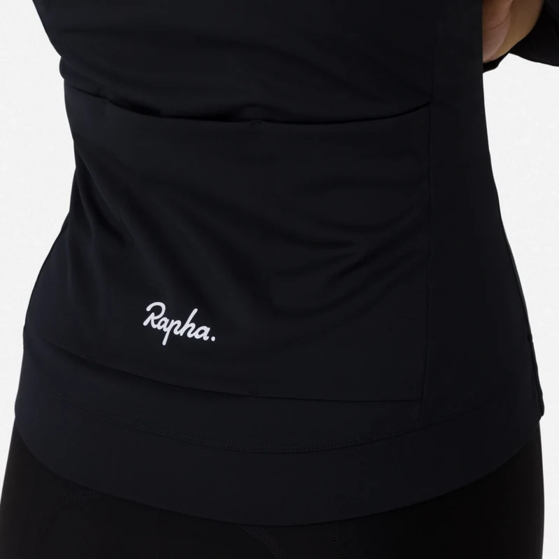Maglia donna maniche lunghe Rapha Core - Nero
