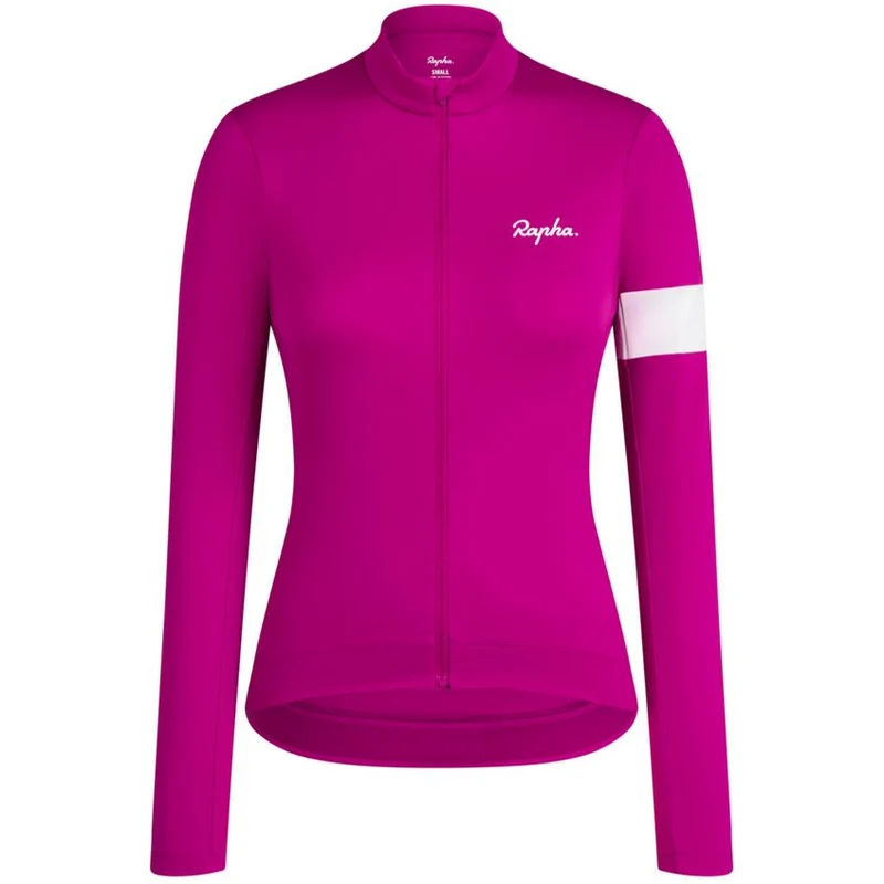 Maglia donna maniche lunghe Rapha Core - Viola