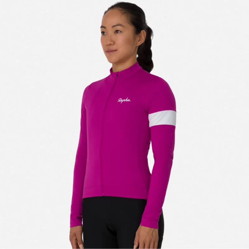 Maglia donna maniche lunghe Rapha Core - Viola