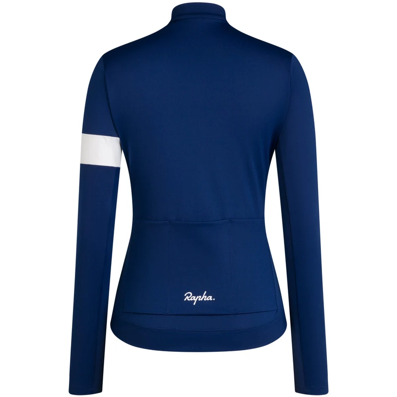 Maglia donna maniche lunghe Rapha Core - Blu scuro