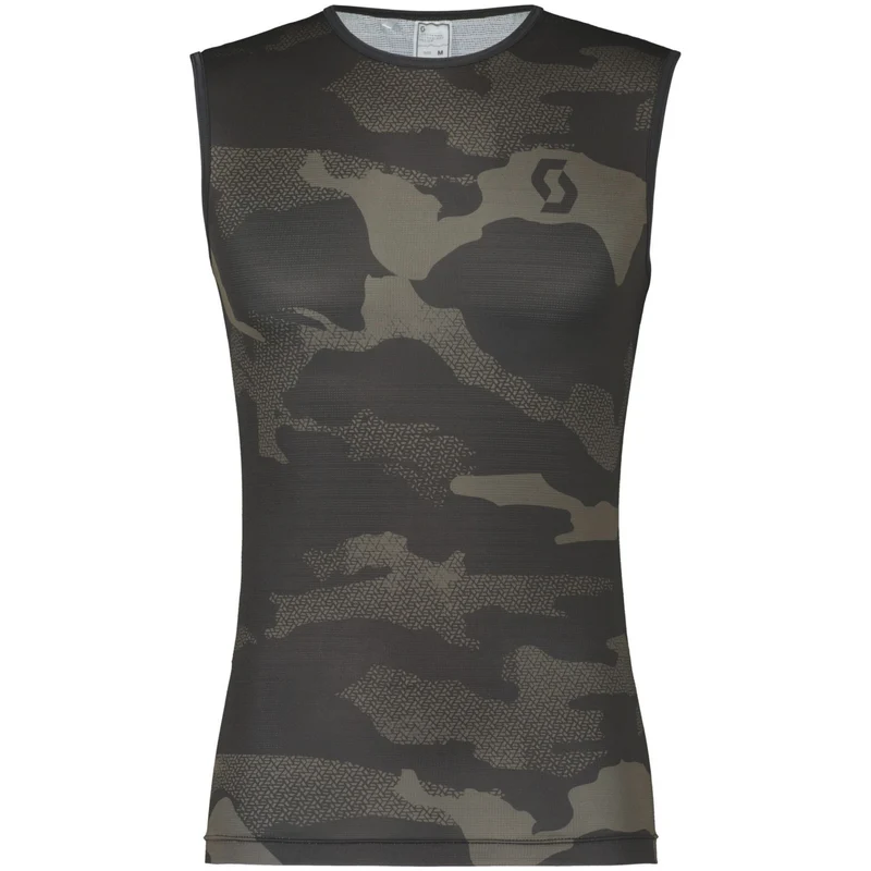 Maglia intima senza maniche Scott Carbon - Nero grigio