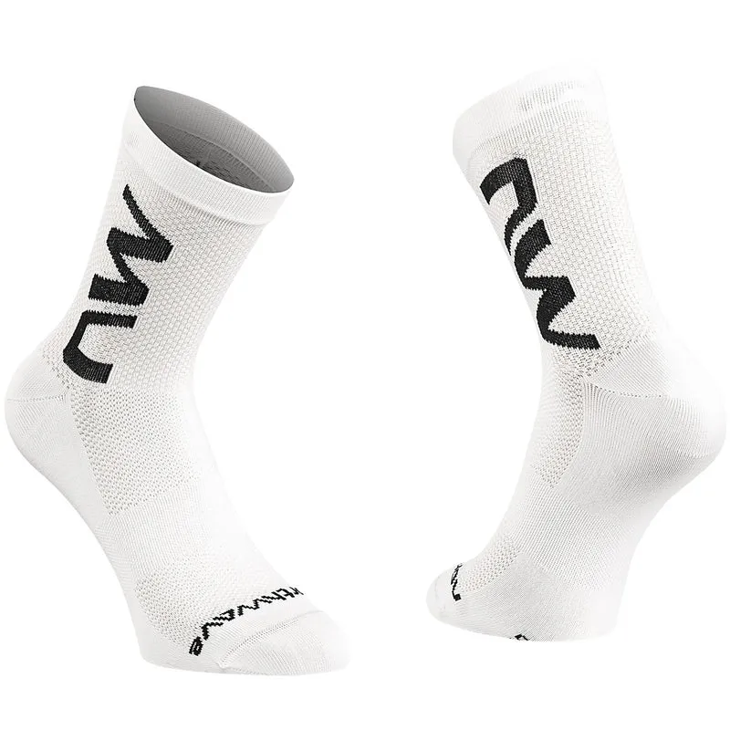 Calze Northwave Extreme Air Mid - Bianco nero