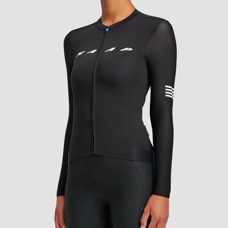Maglia donna maniche lunghe Maap Evade Pro Base 2.0 - Nero