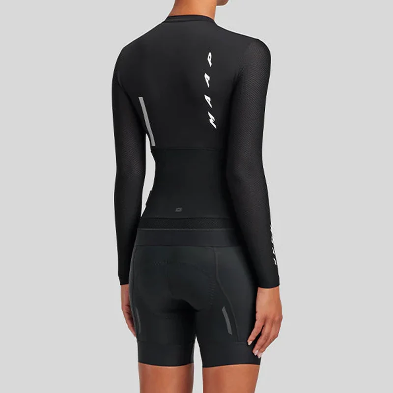 Maglia donna maniche lunghe Maap Evade Pro Base 2.0 - Nero