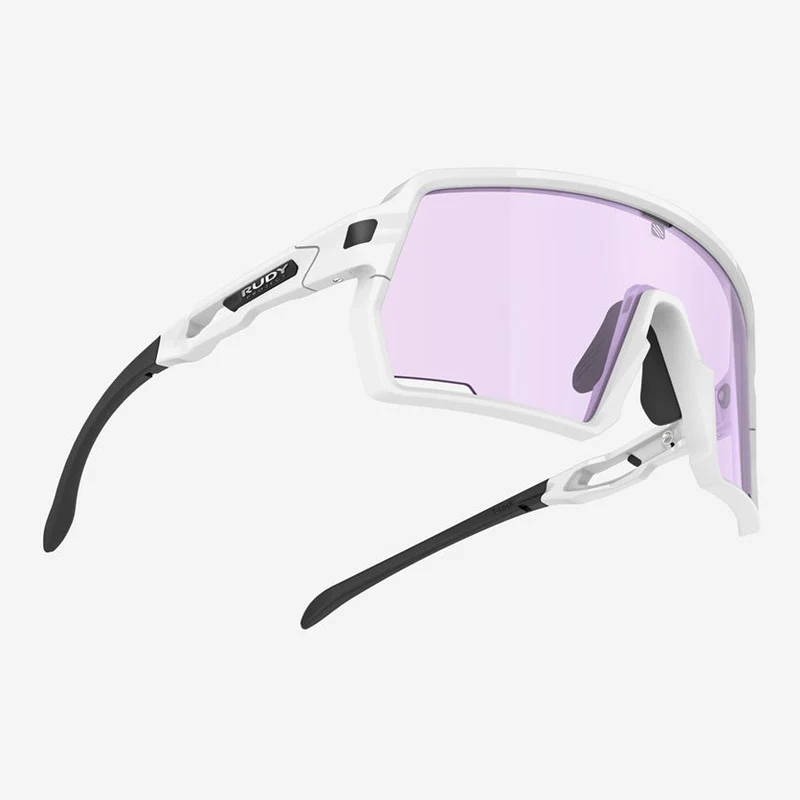 Occhiali Rudy Project Kelion - White Gloss ImpactX2 Laser Purple
