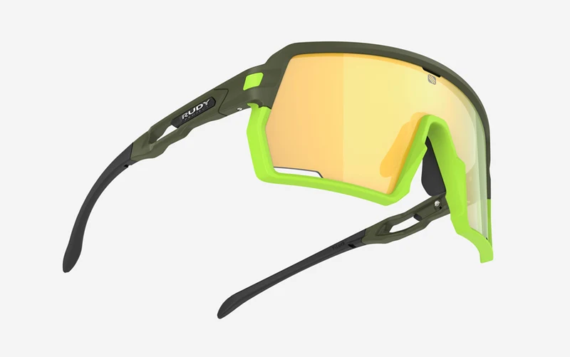Occhiali Rudy Project Kelion - Olive Matte Multilaser Yellow