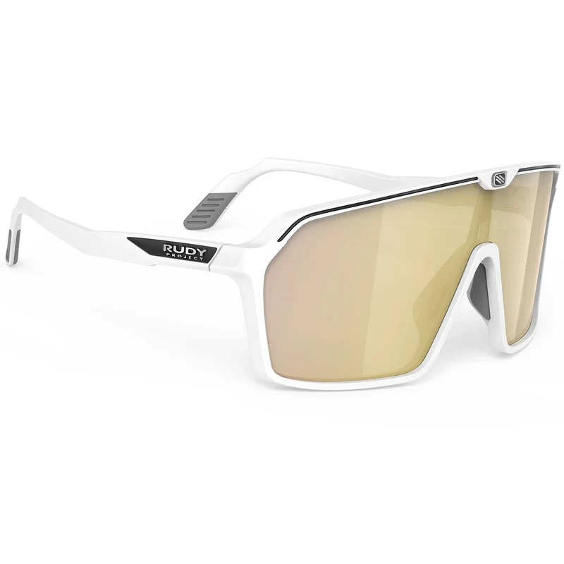 Occhiali Rudy Project Spinshield - White Matte - Rp Optics Multilaser Gold