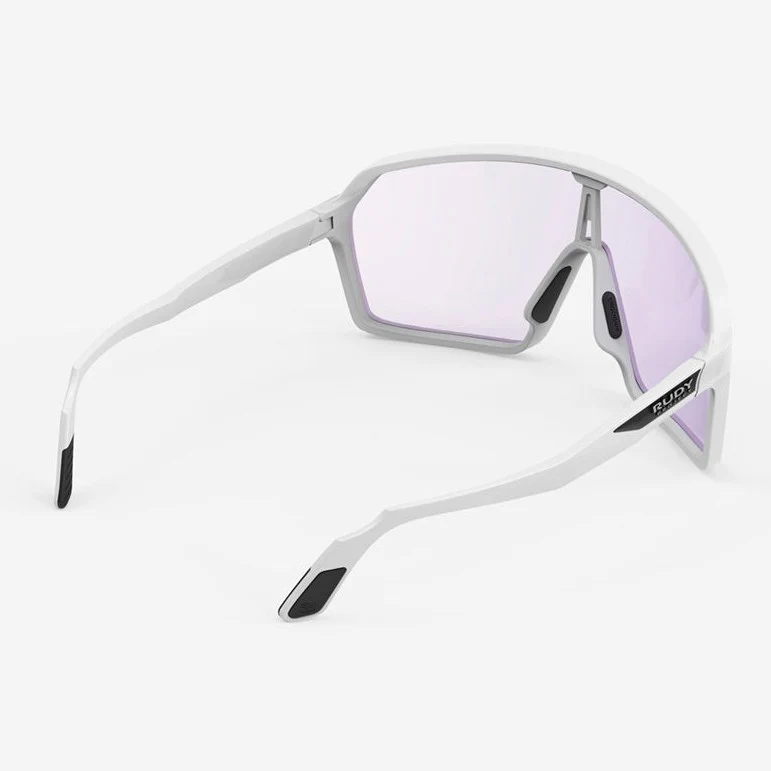 Occhiali Rudy Project Spinshield - White Matte ImpactX2 Laser Purple