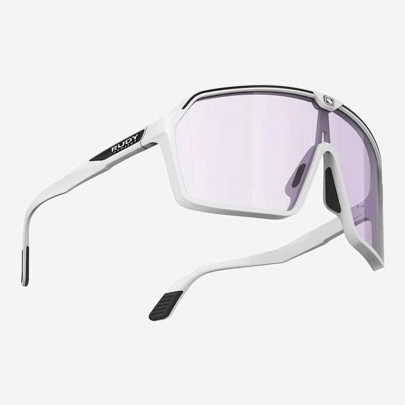Occhiali Rudy Project Spinshield - White Matte ImpactX2 Laser Purple
