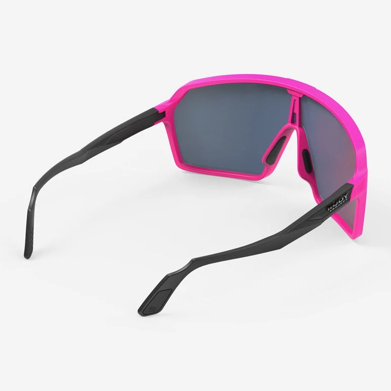 Occhiali Rudy Project Spinshield - Pink Fluo Black Matte Multilaser Red