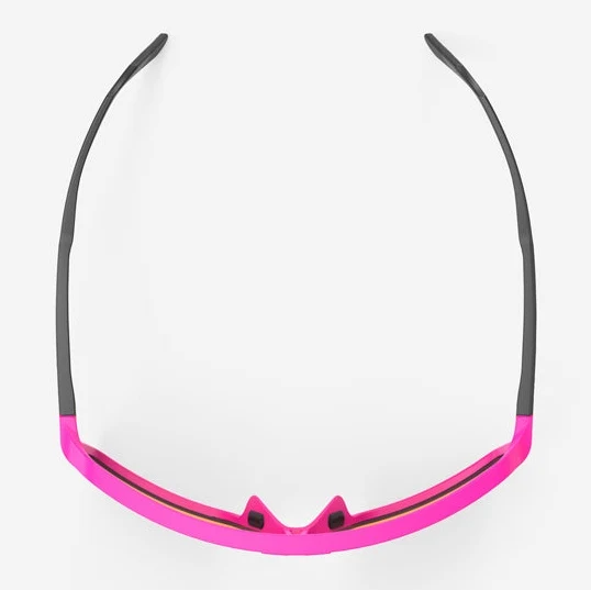 Occhiali Rudy Project Spinshield - Pink Fluo Black Matte Multilaser Red
