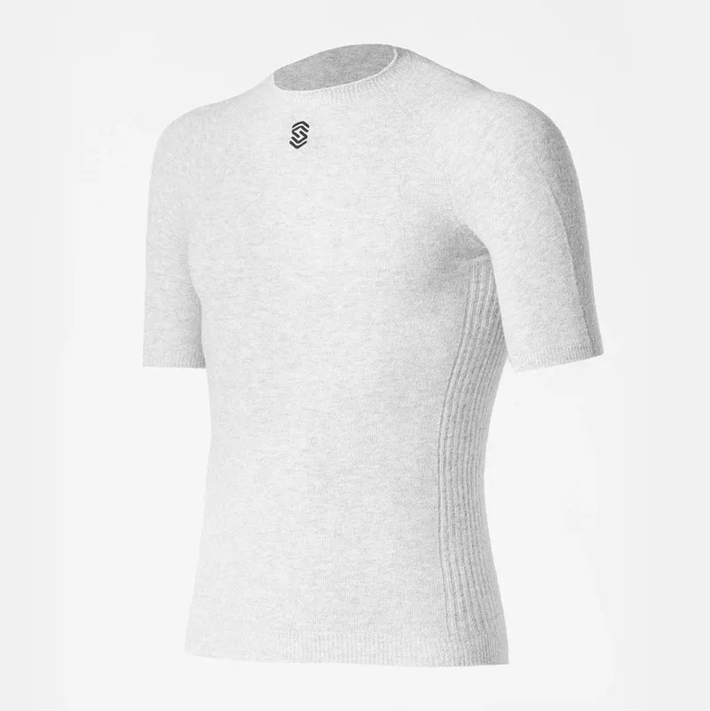 Maglia intima Silverskin Stay Fresh Girocollo - Grigio