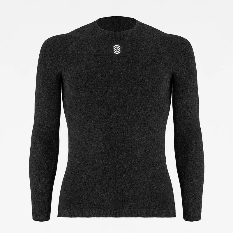 Maglia intima manica lunga Silverskin Stay Fresh - Grigio scuro