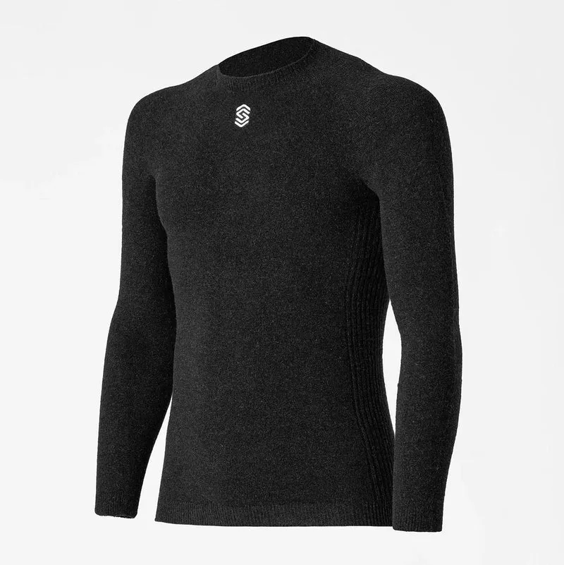 Maglia intima manica lunga Silverskin Stay Fresh - Grigio scuro