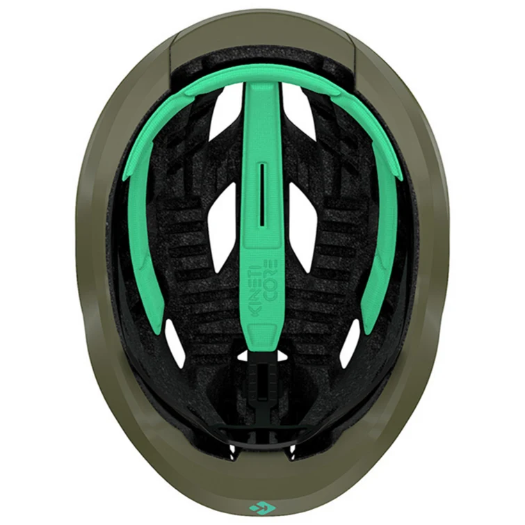 Casco Lazer Strada KinetiCore - Verde opaco