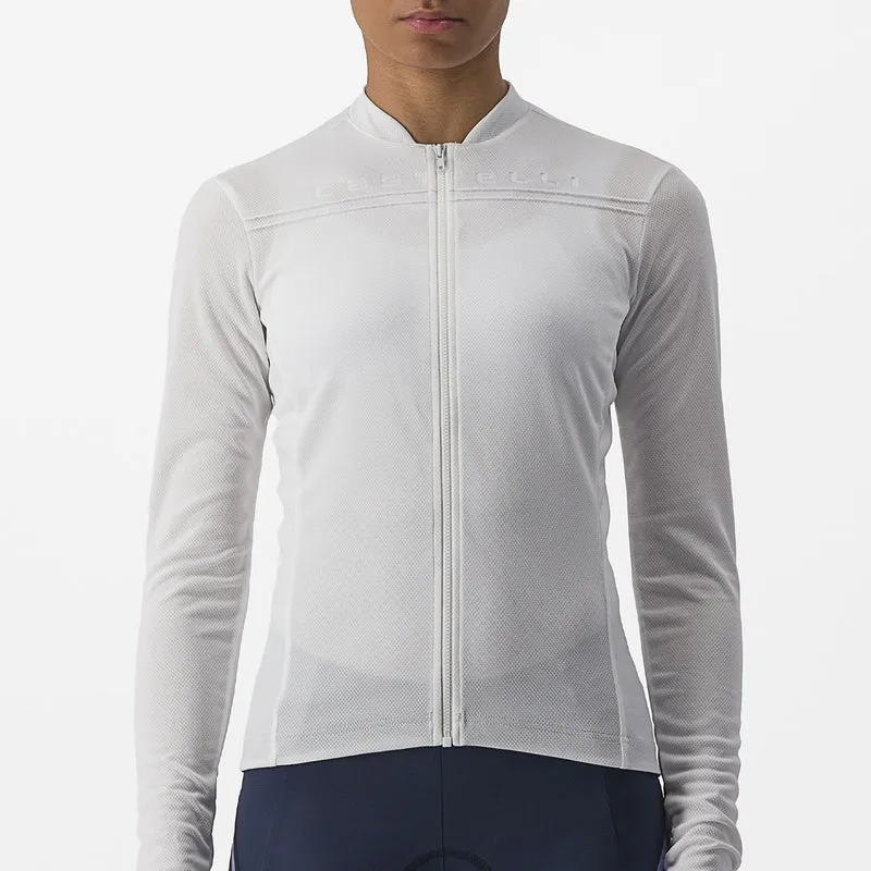Maglia maniche lunghe donna Castelli Anima 4 - Bianco
