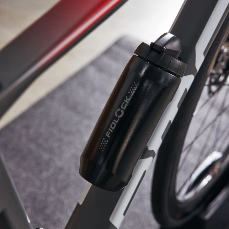 Borraccia Fidlock Twist 590 + bike base - Nero