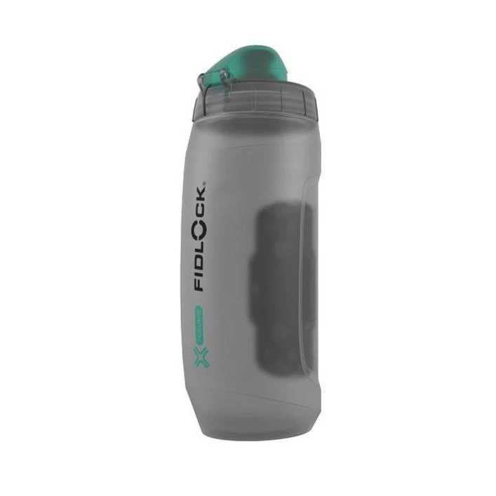 Borraccia Fidlock Twist 590 antibacterial + bike base - Grigio