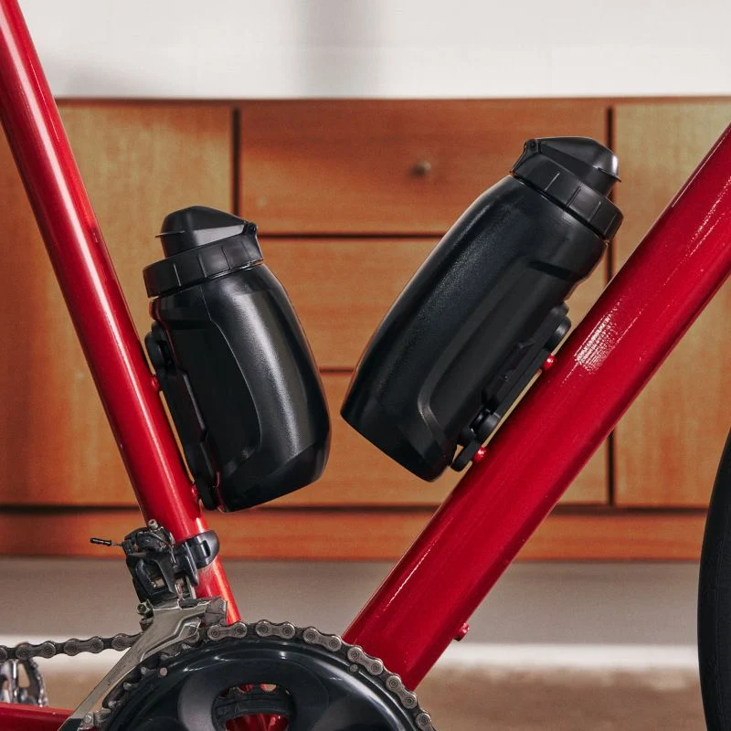Borraccia Fidlock Twist 450 ml + bike base - Nero