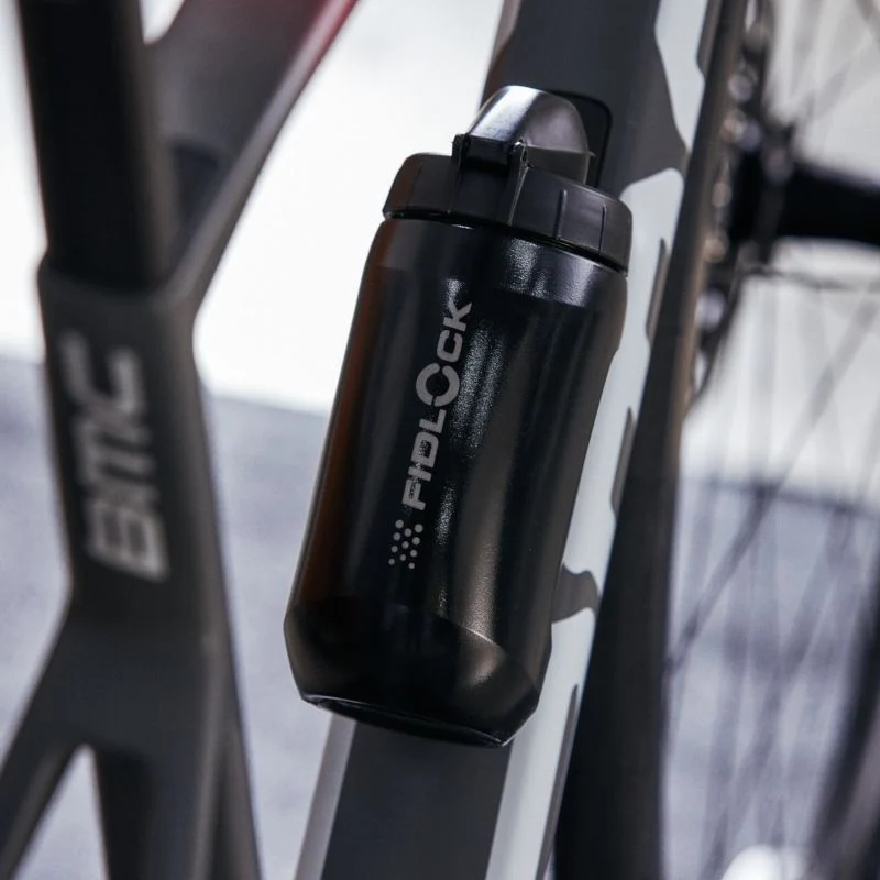 Borraccia Fidlock Twist 450 ml + bike base - Nero