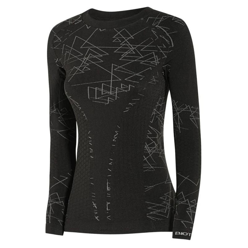 Maglia Intima maniche lunghe donna Biotex SHE - Nero