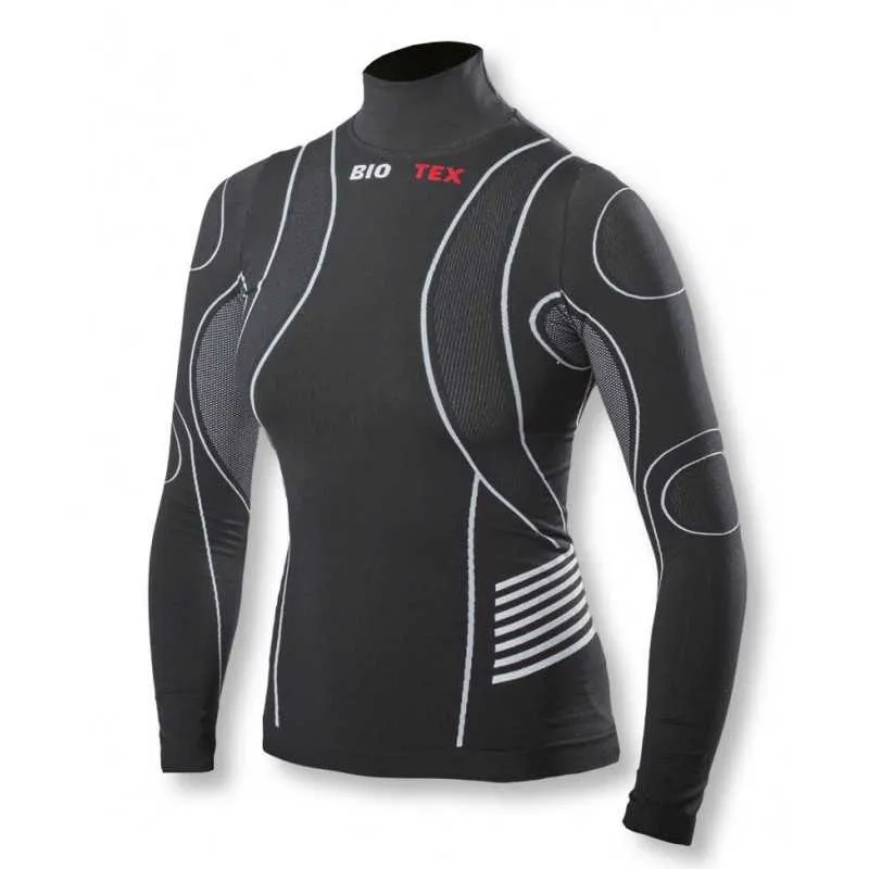 Maglia Intima maniche lunghe donna Biotex Hightech - Nero