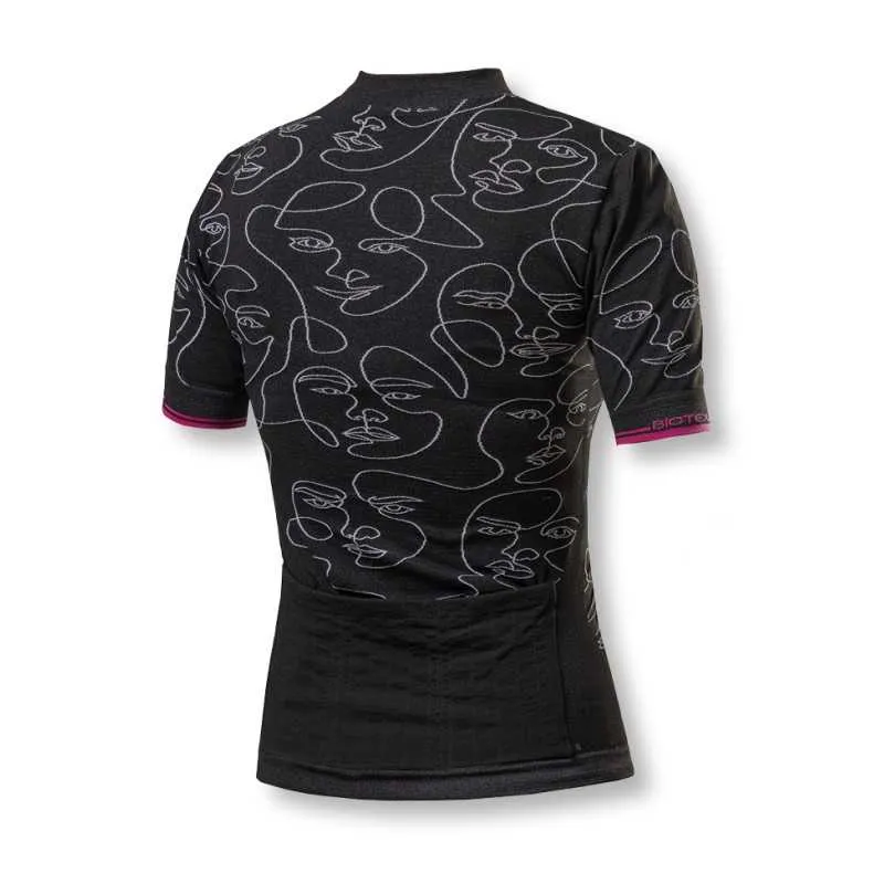 Maglia donna Biotex Visi Soffio - Nero