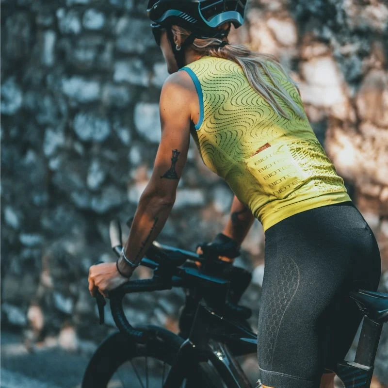 Maglia donna senza maniche Biotex Soffio - Verde