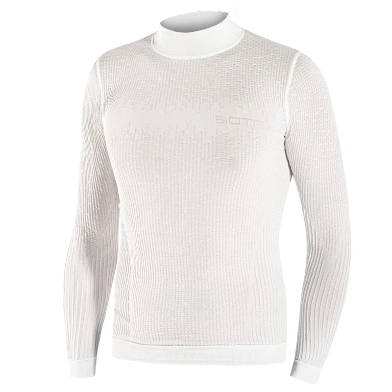 Maglia Intima maniche lunghe Biotex Lupetto 3D - Bianco