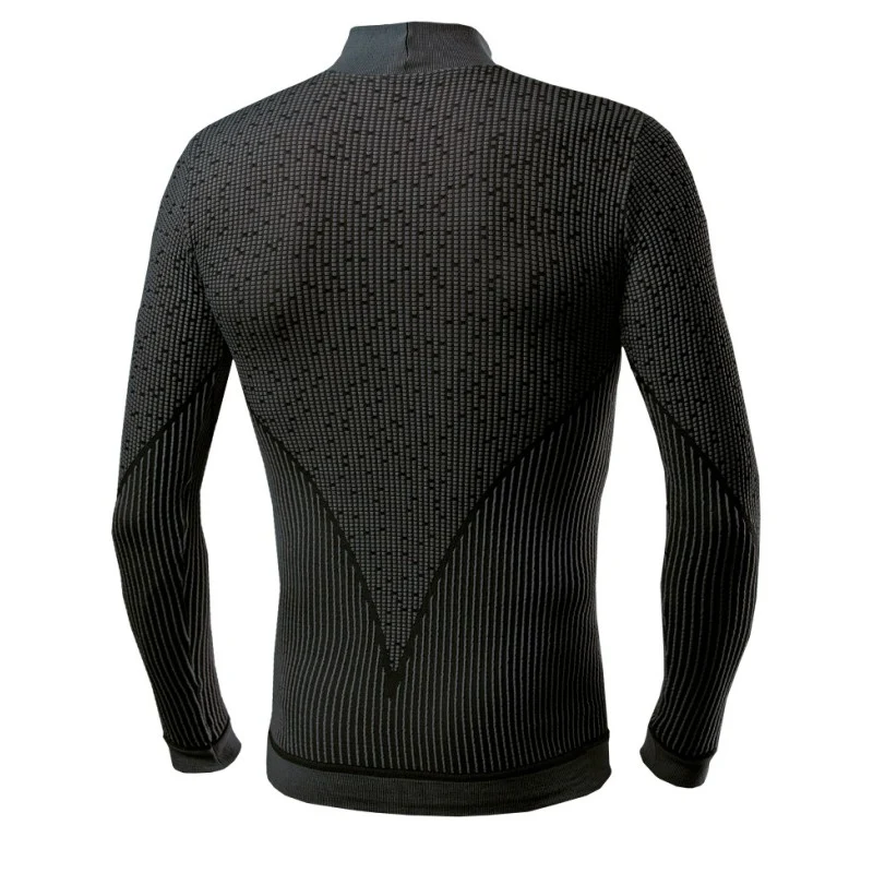 Maglia Intima maniche lunghe Biotex Lupetto 3D - Grigio scuro