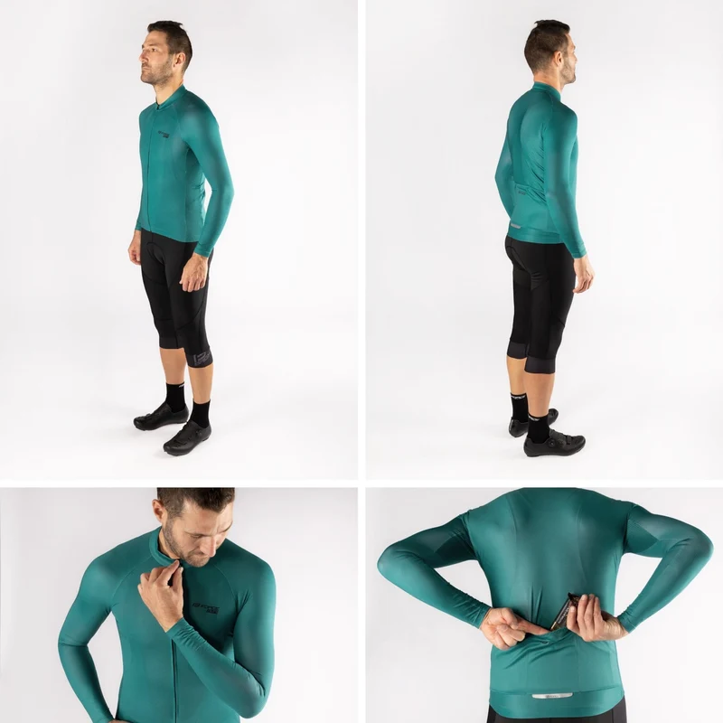 Maglia maniche lunghe Force Pure - Blu